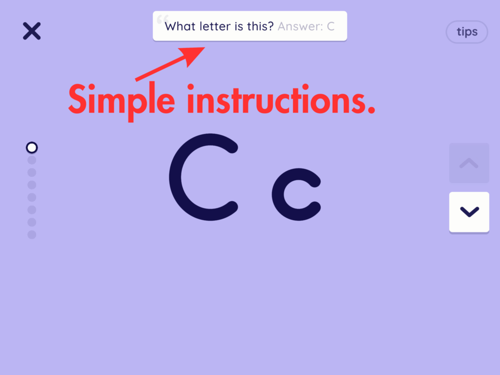 Reading.com - simple instructions.